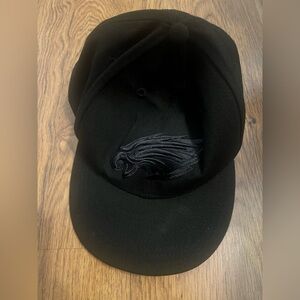 Eagles NFL Black Baseball Cap with Embroidered Eagle Logo